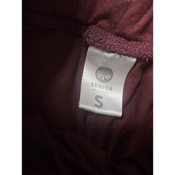 Senita Athletic Joggers Burgundy/Maroon Sz small - Picture 4 of 9